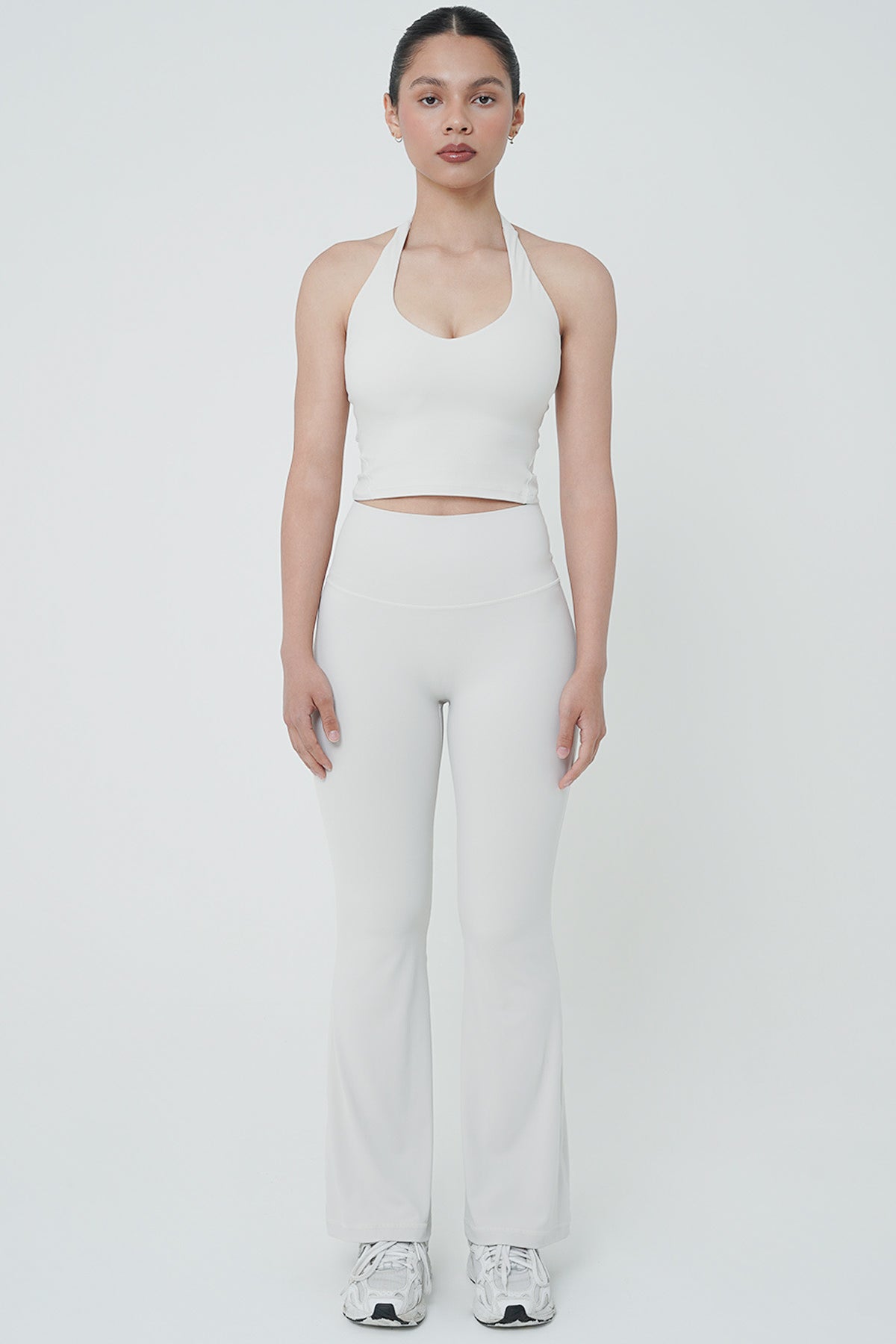 Ultralite Flare Pants in Eggshell