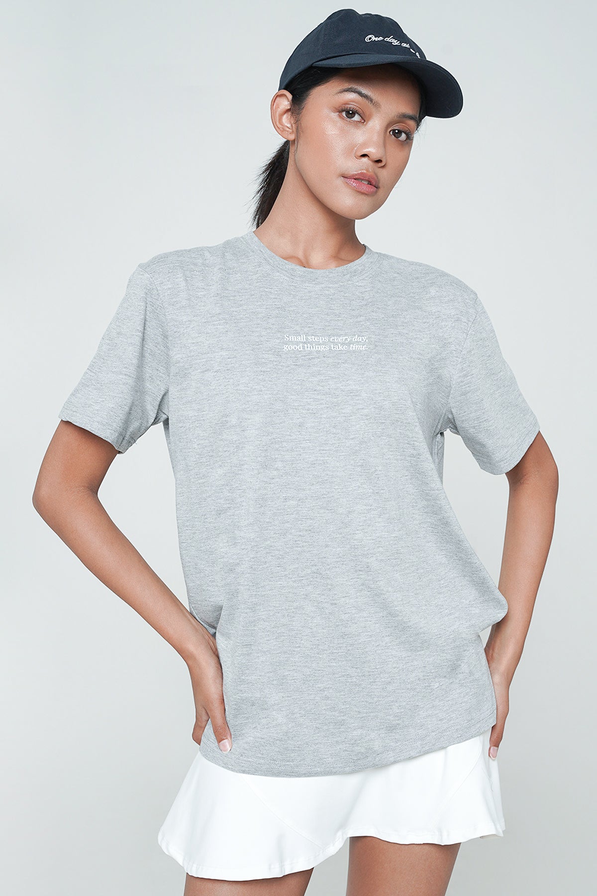 Bodies Padel Club T-shirt in Misty Grey