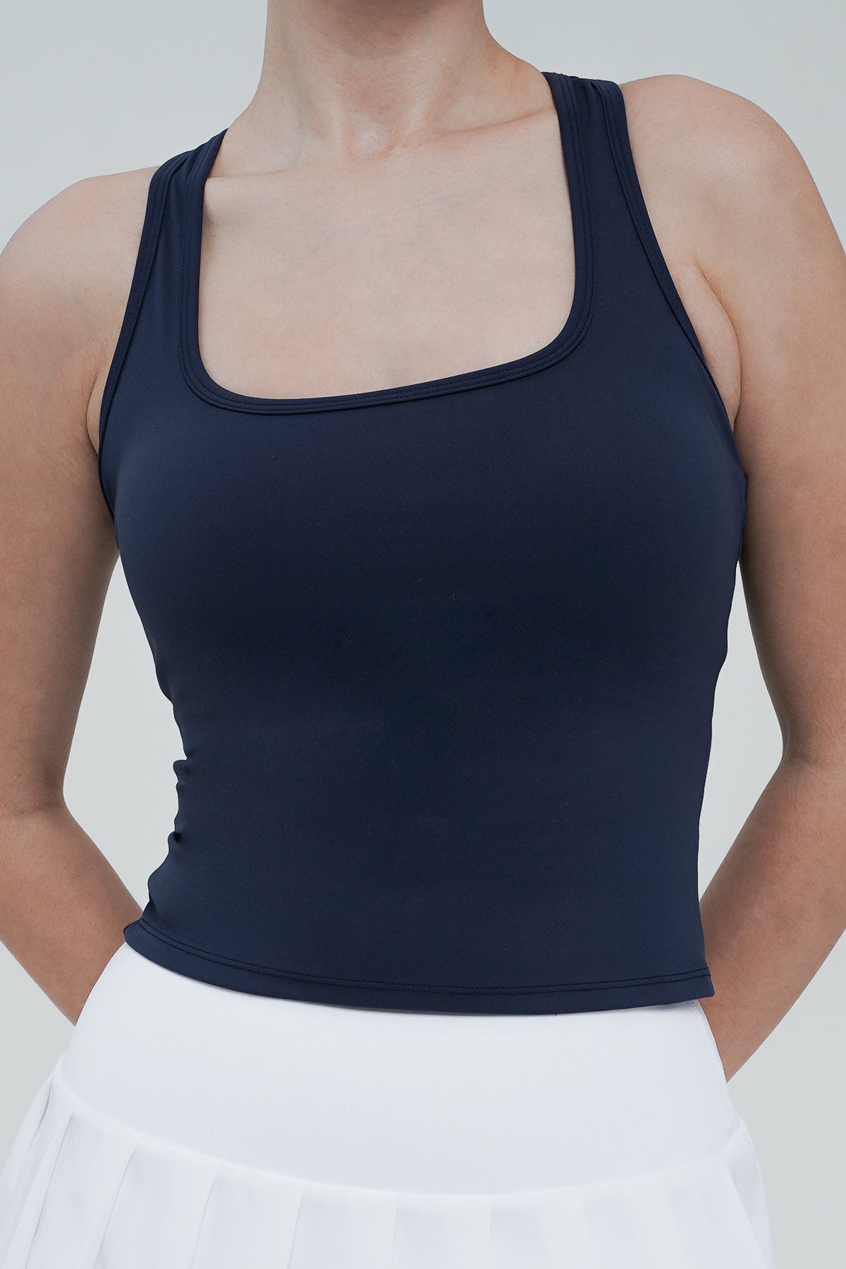 Boast Navy Singlet Bra