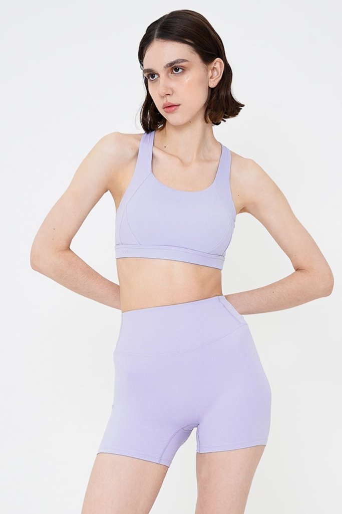 Attain Shorts in Lavender