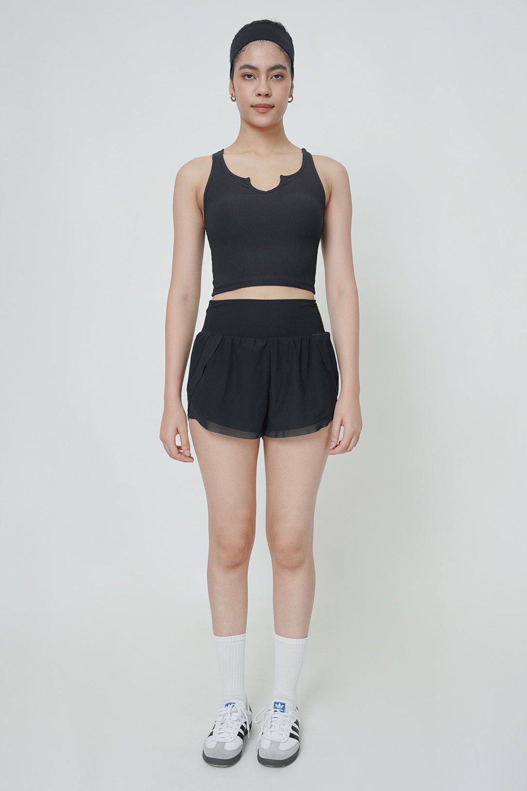 Main Running Shorts in Black