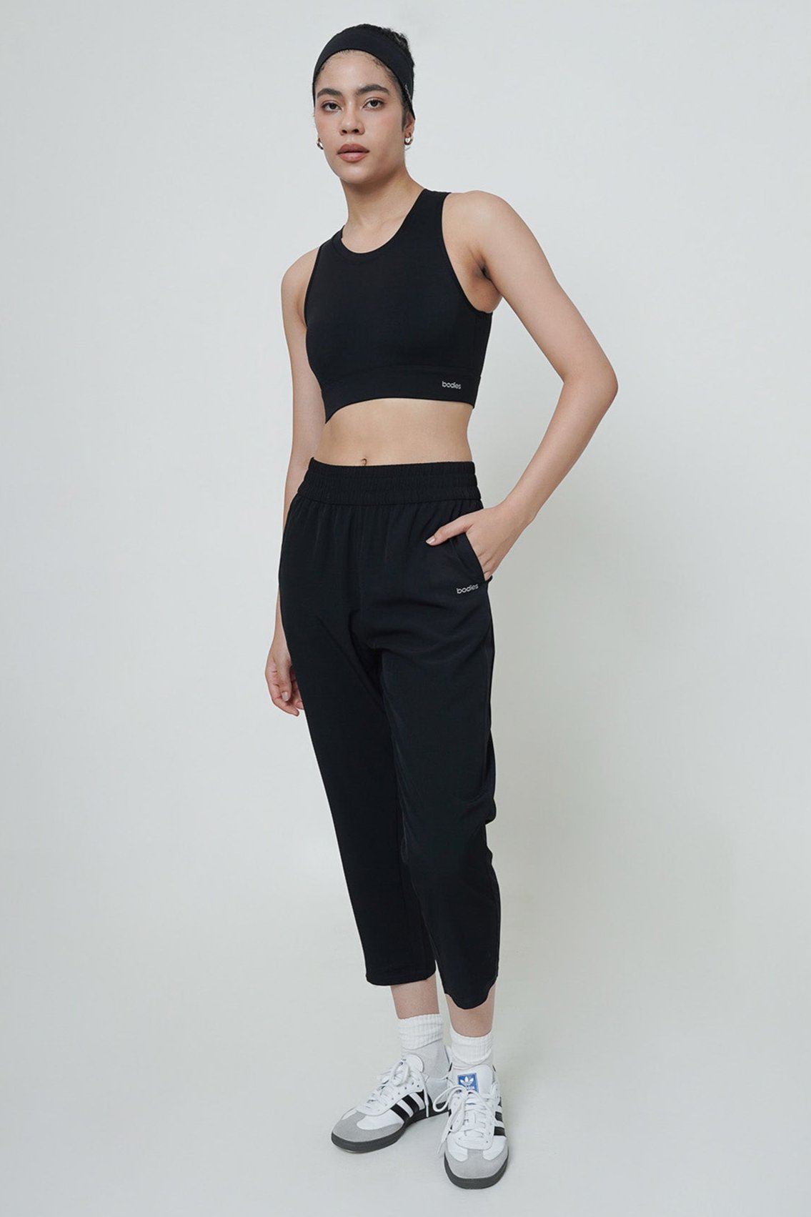 Heather Joggers In Black (Bestseller)