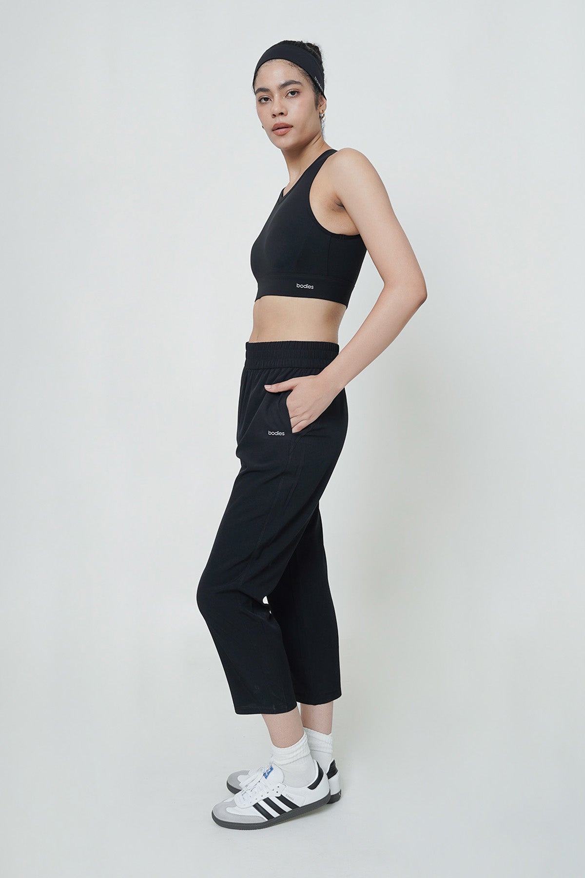 Heather Joggers In Black (Bestseller)