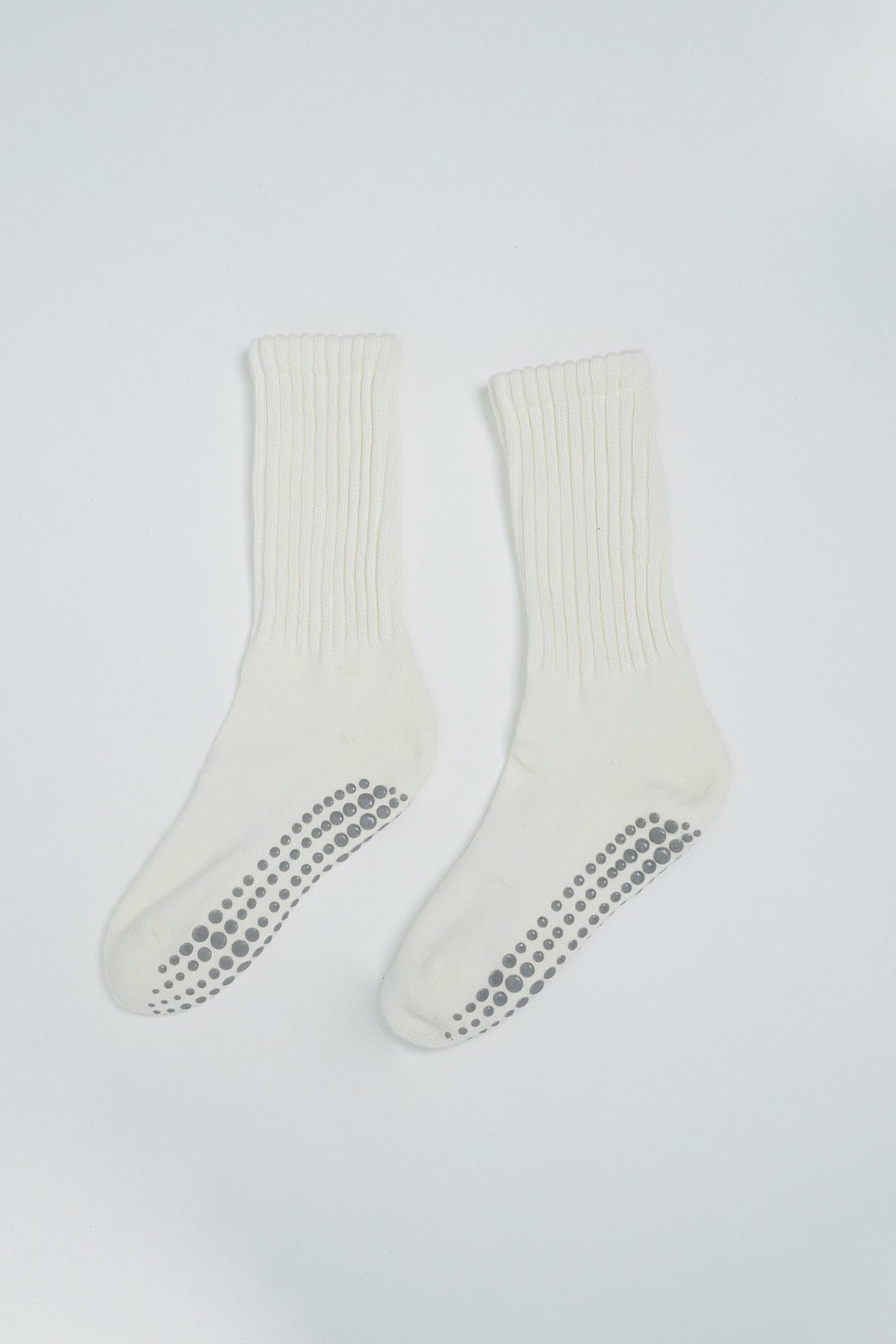 Power Grip Sock In White