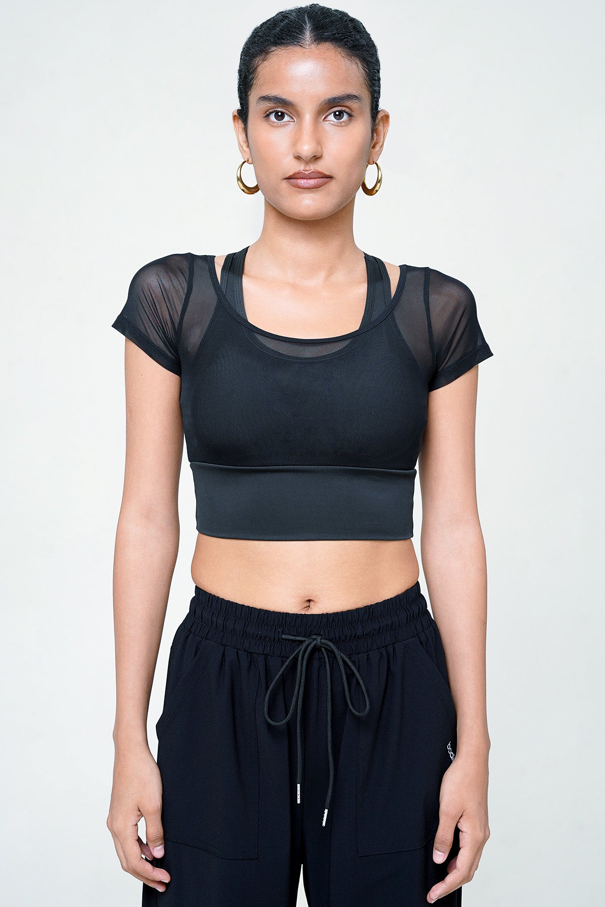 Fizz Bra Top in Black