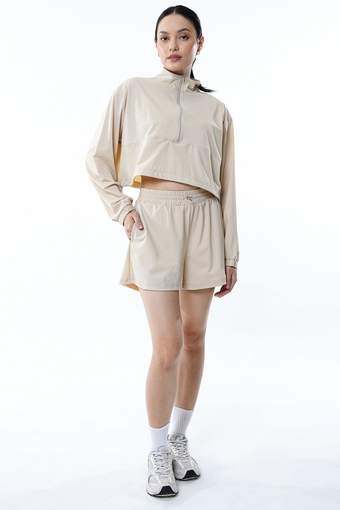 Enjoyable Pullover in Light Khaki (L & XL LEFT)