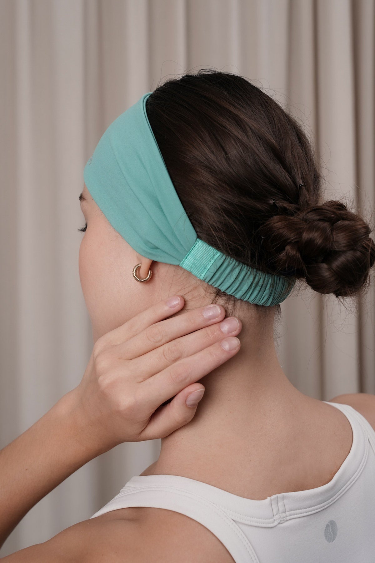 Softcloud Headband In Green
