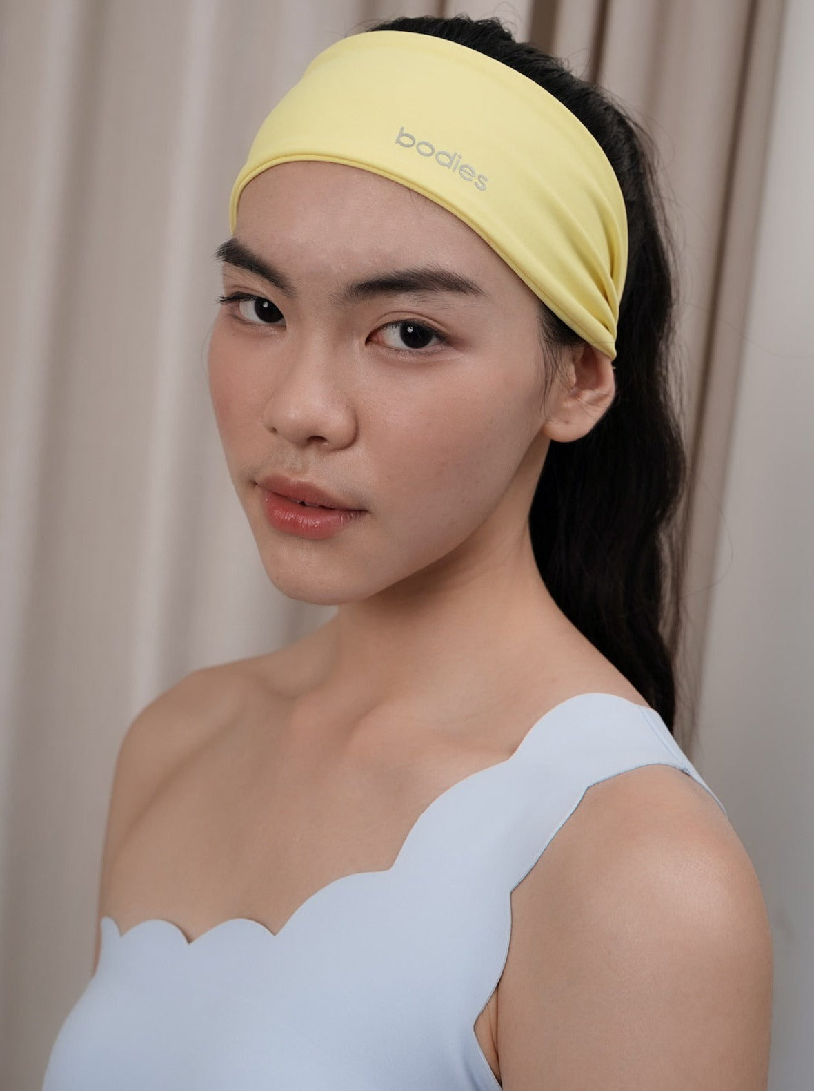 Softcloud Headband In Yellow