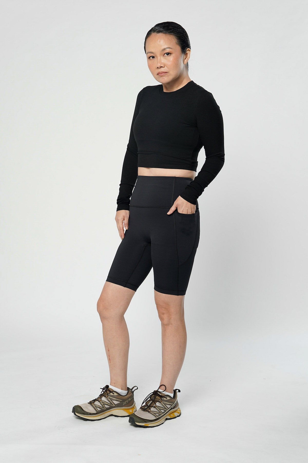 Energy Biker Shorts In Black