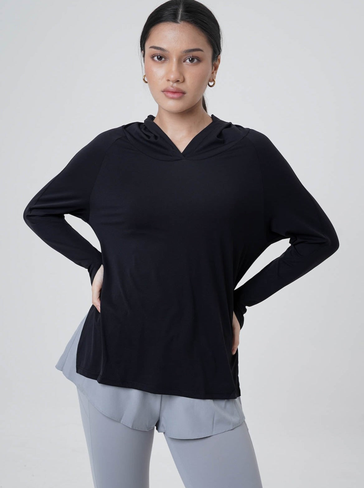 Revive Long Sleeve Top in Black