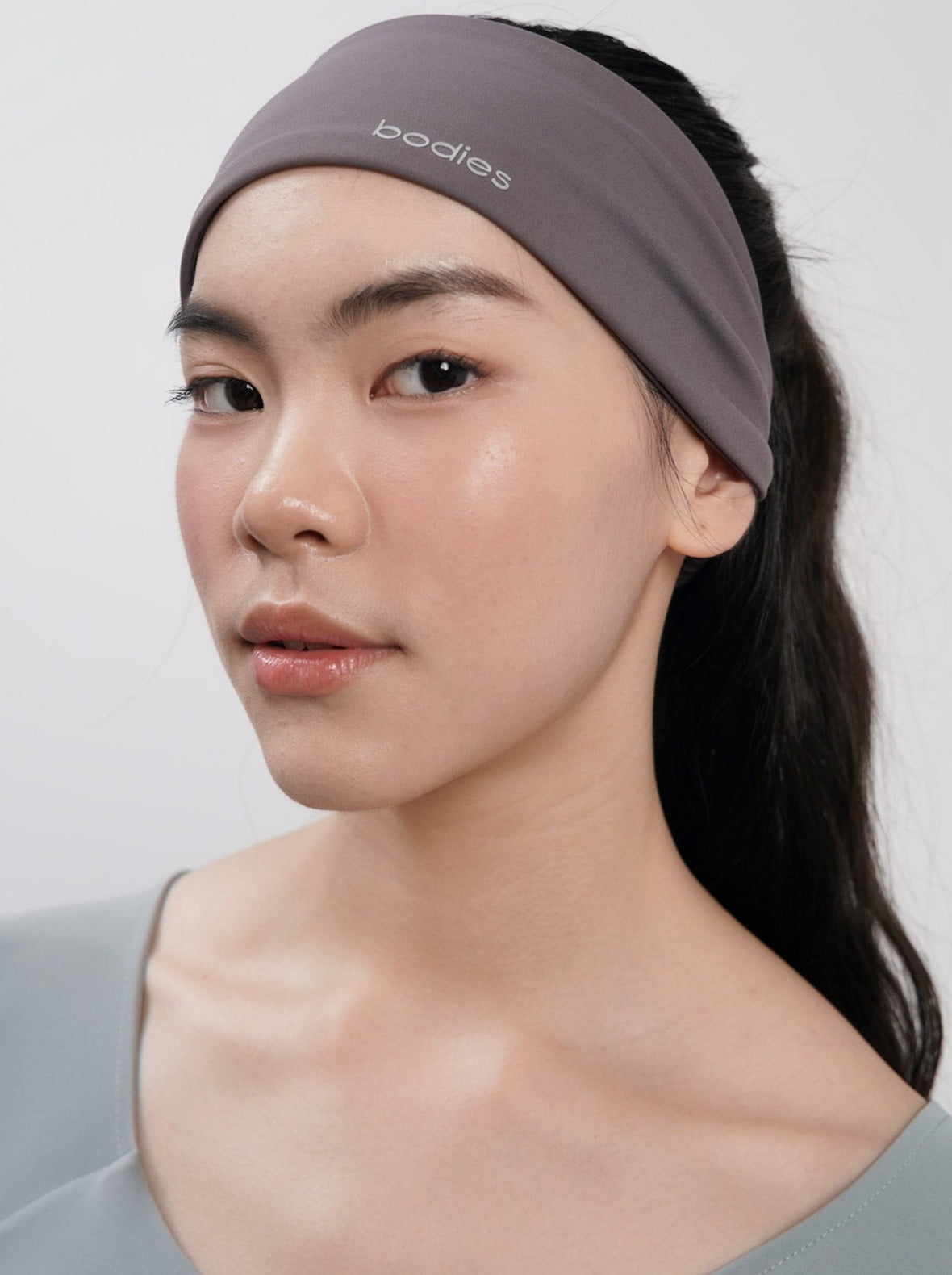 Softcloud Headband In Grey