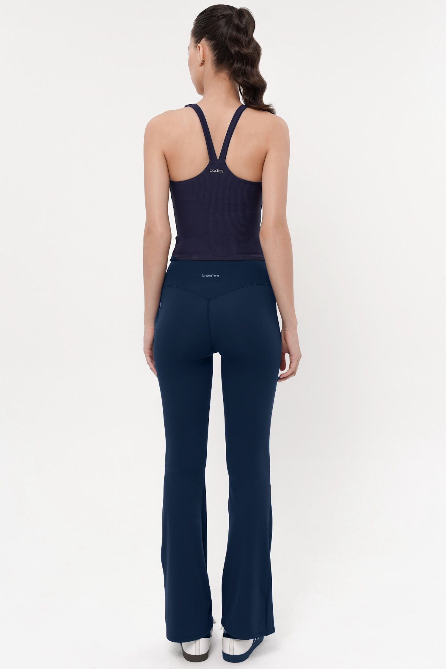 Thrive Flare Pants in Marine