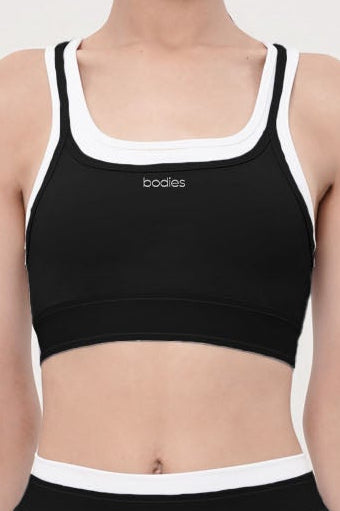 Soul Bra Top in Black