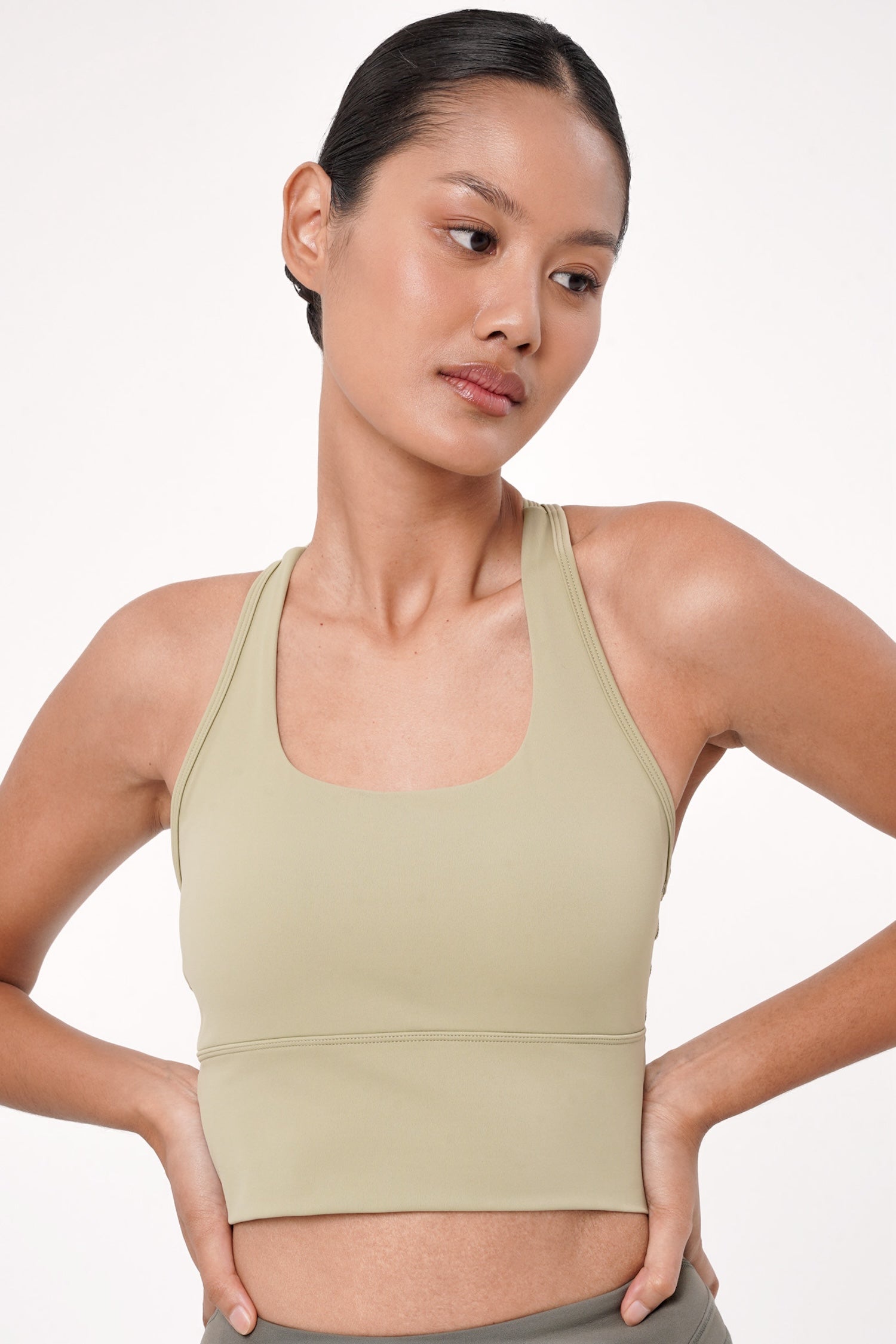 Lume Bra Top in Matcha