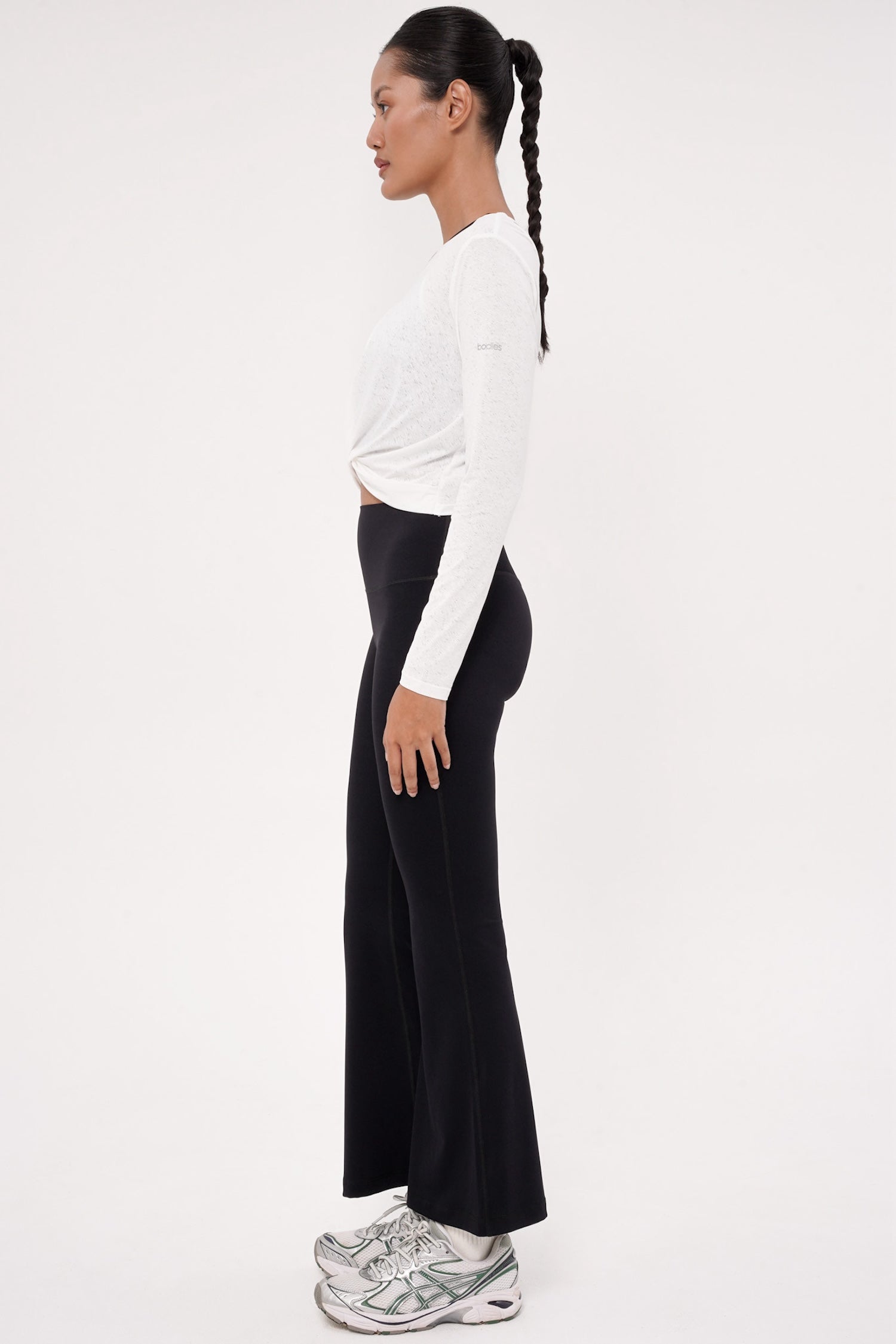 Dasha Long Sleeve Top in White