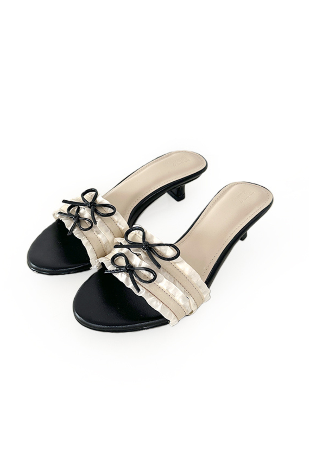 Black  Ivory Blair Low  Sandal