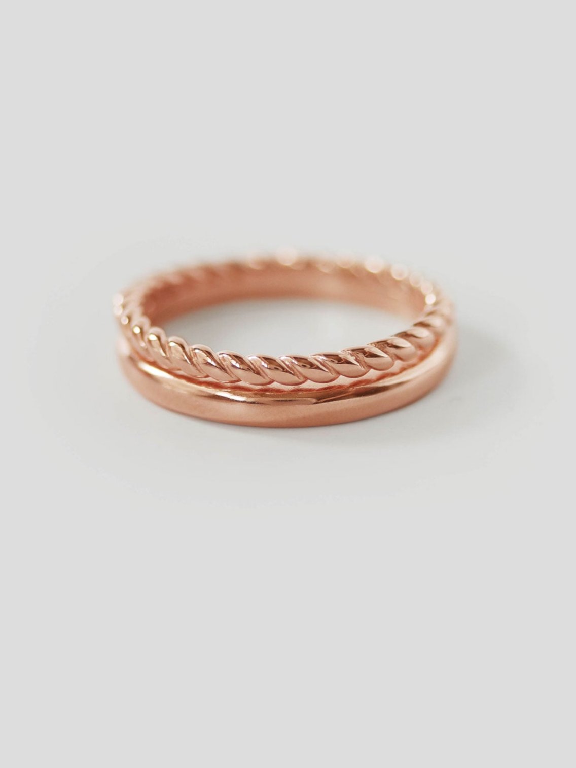 Doppio Ring Rose Gold