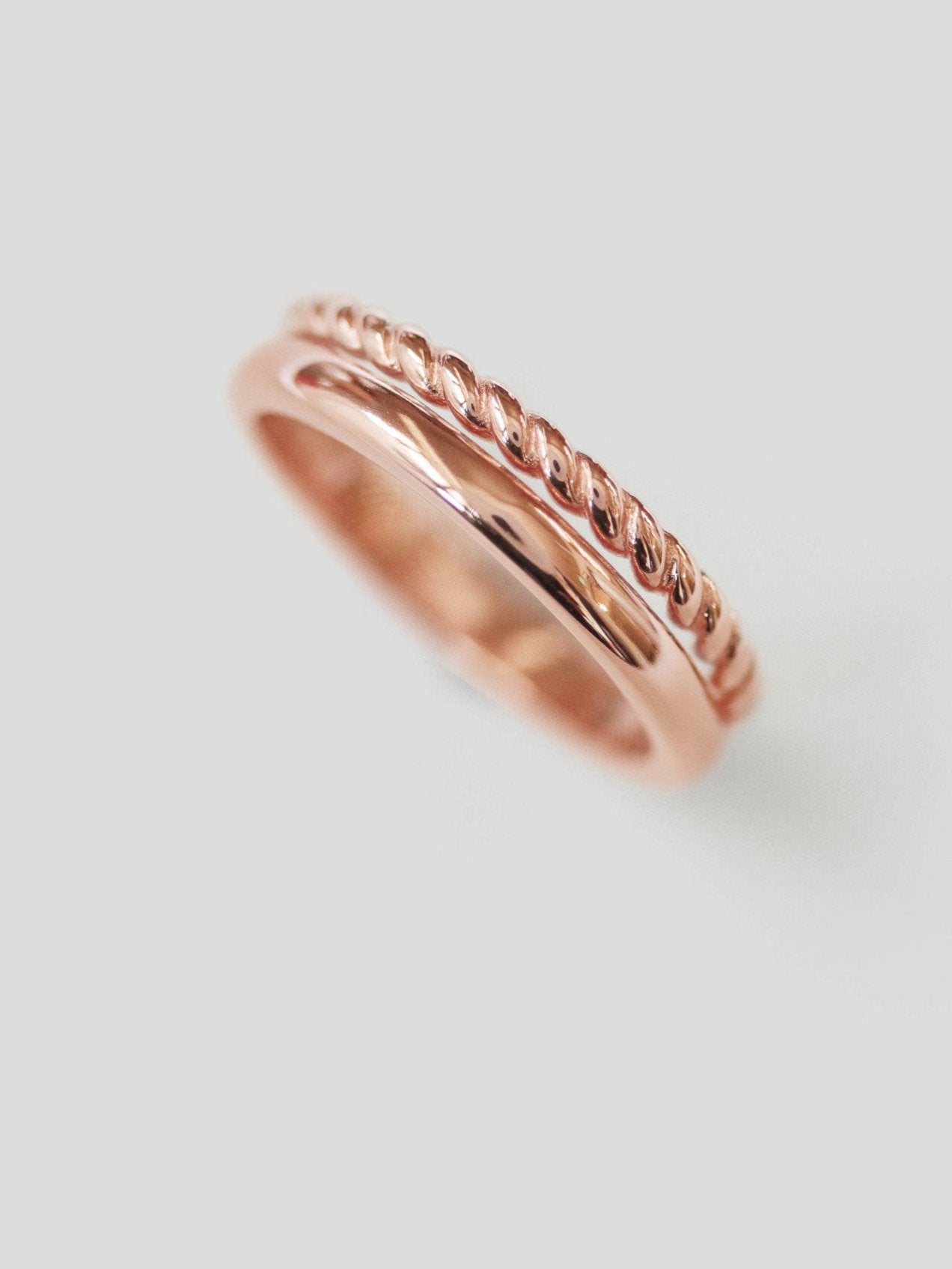 Doppio Ring Rose Gold