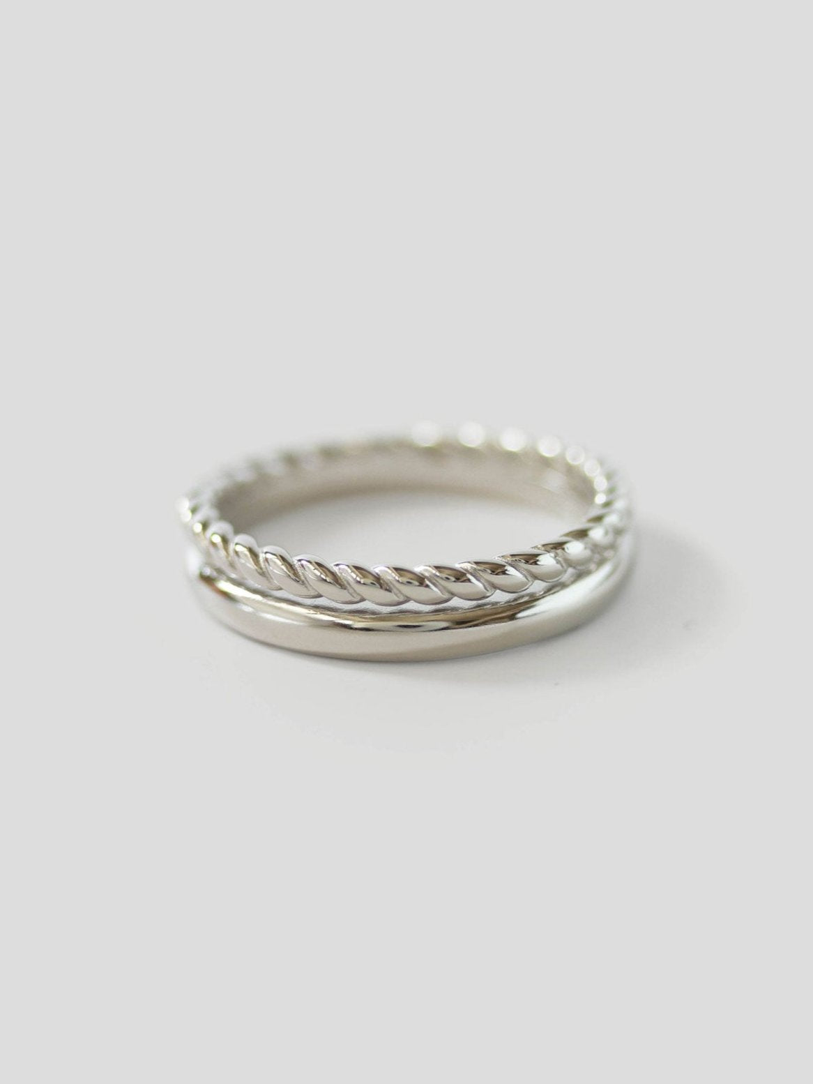 Doppio Ring Silver