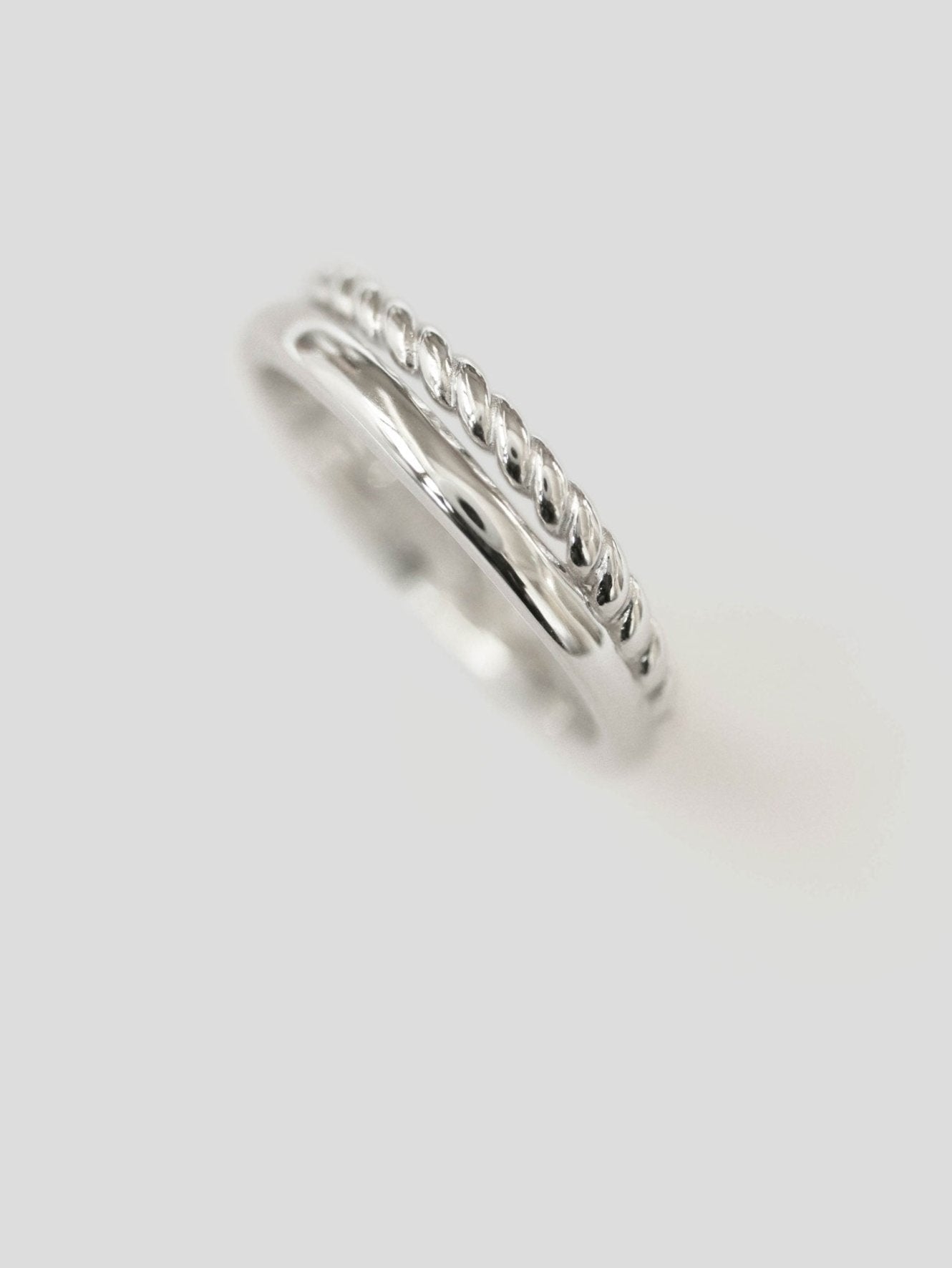 Doppio Ring Silver