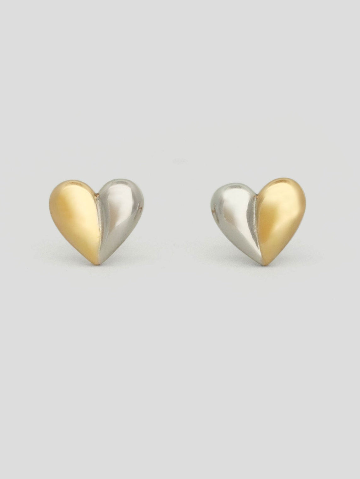 Louise Ear Studs in Two Tone