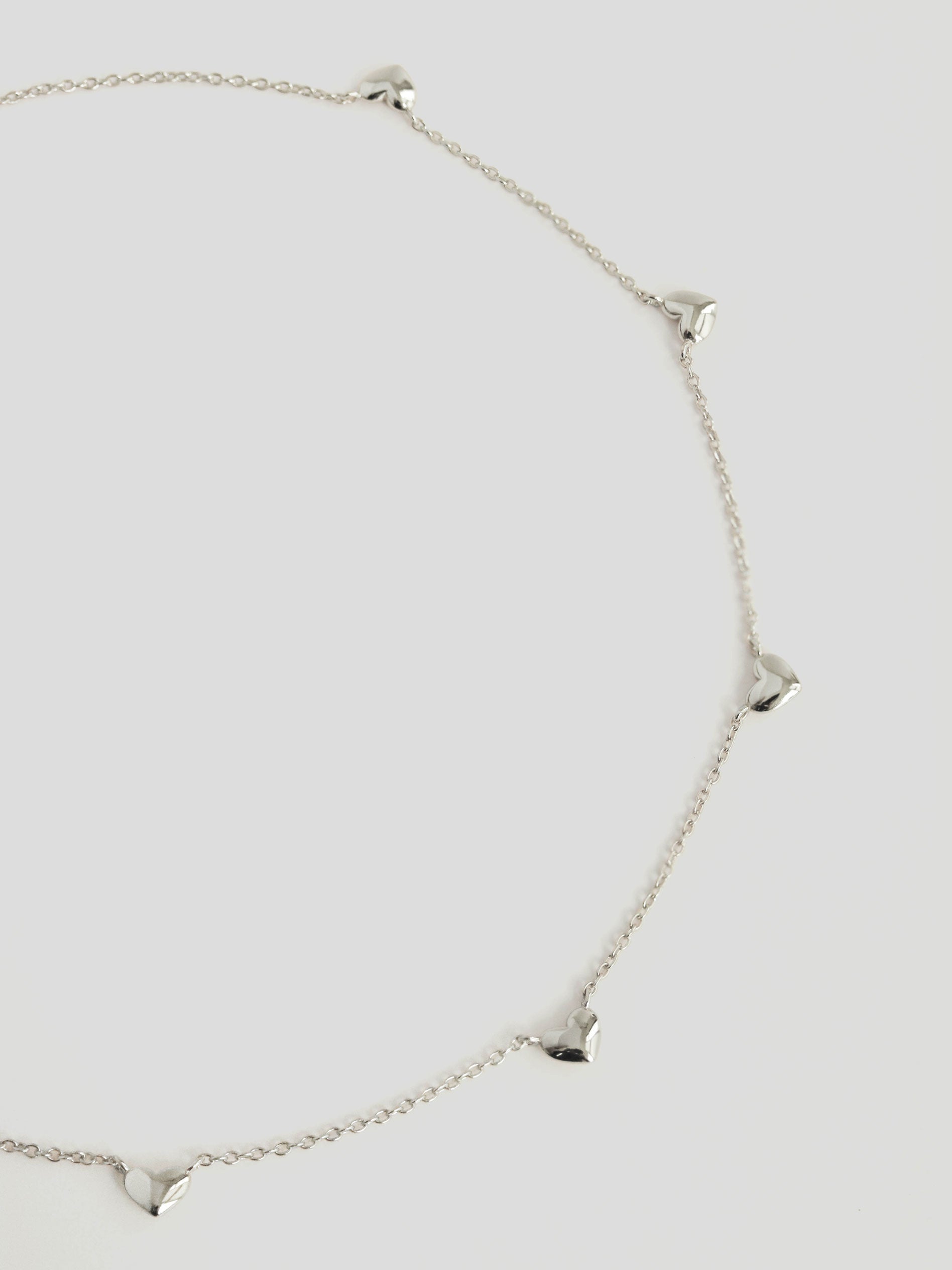 Clyde Choker Necklace in Silver