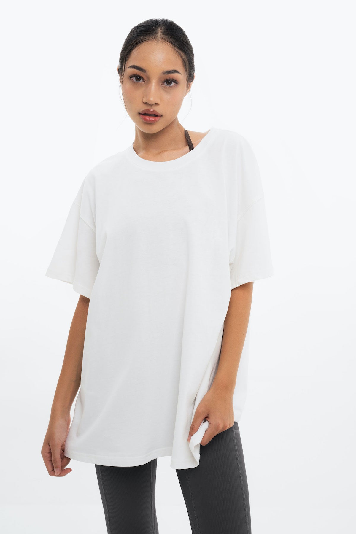 Flap T-Shirt in White (LAST PIECE)