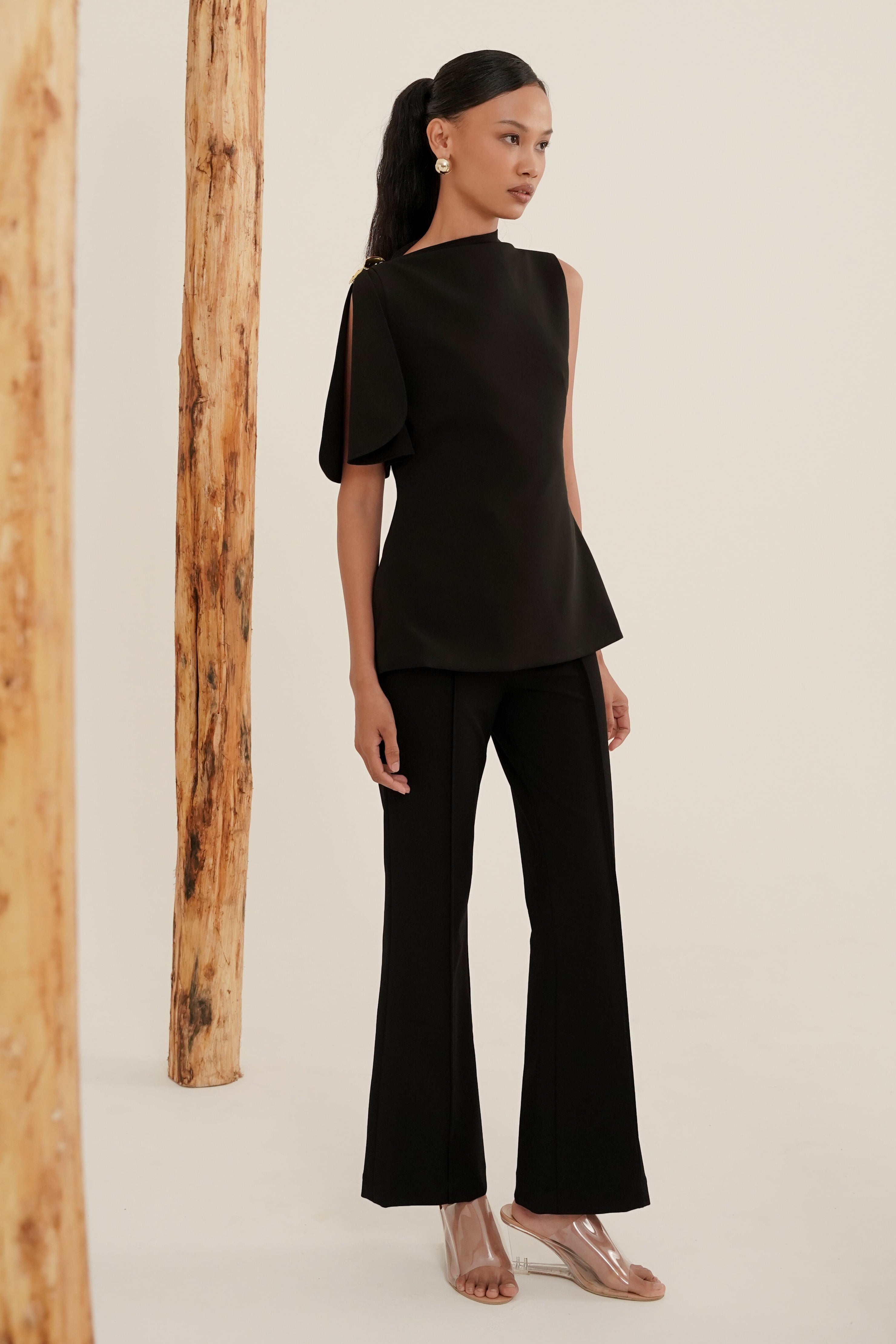 Thalune Trousers In Black