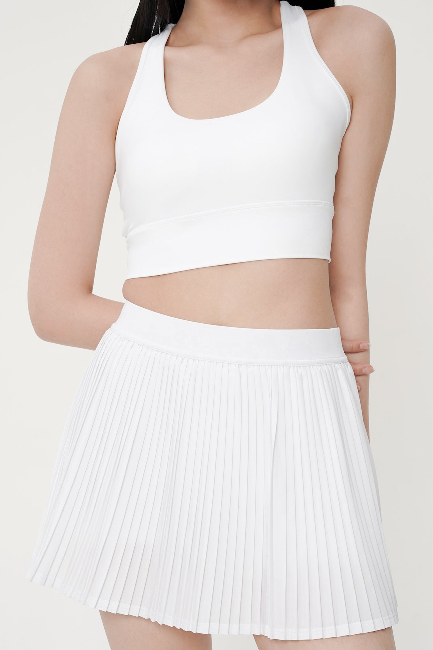 Flowey Skirt in White