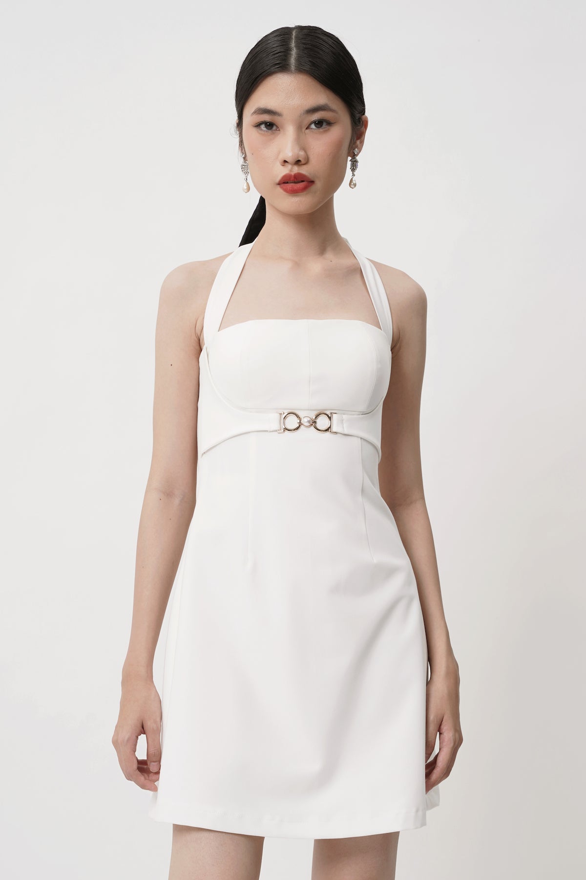 Charmed Dress In White