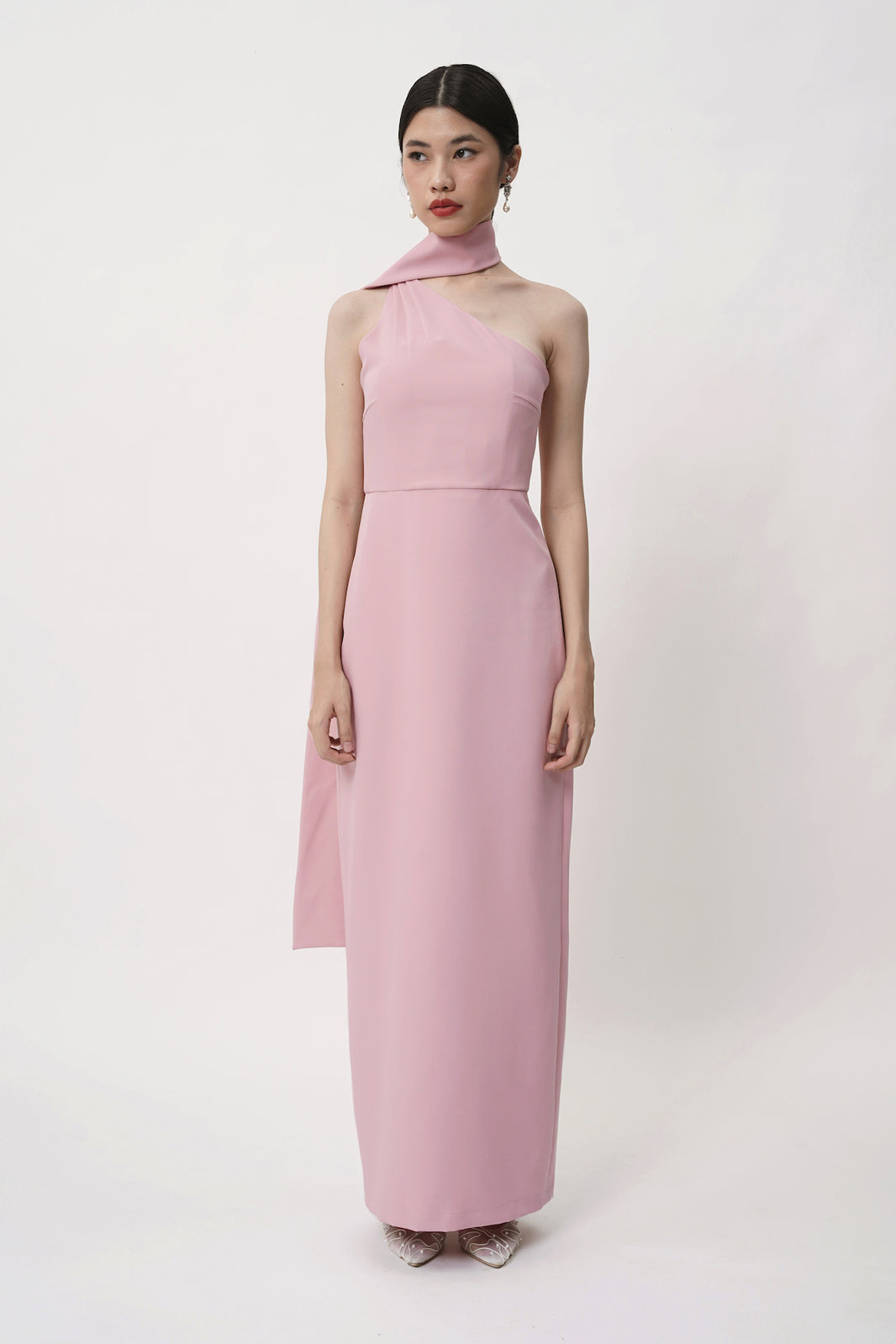 Review for Pure color slim dress YV2508 main image 1