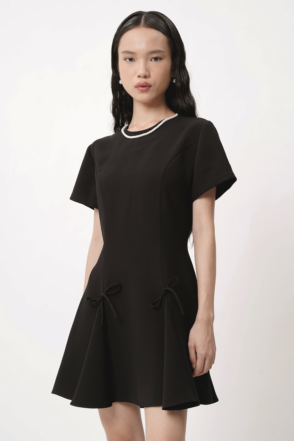 Serephina Mini Dress In Black