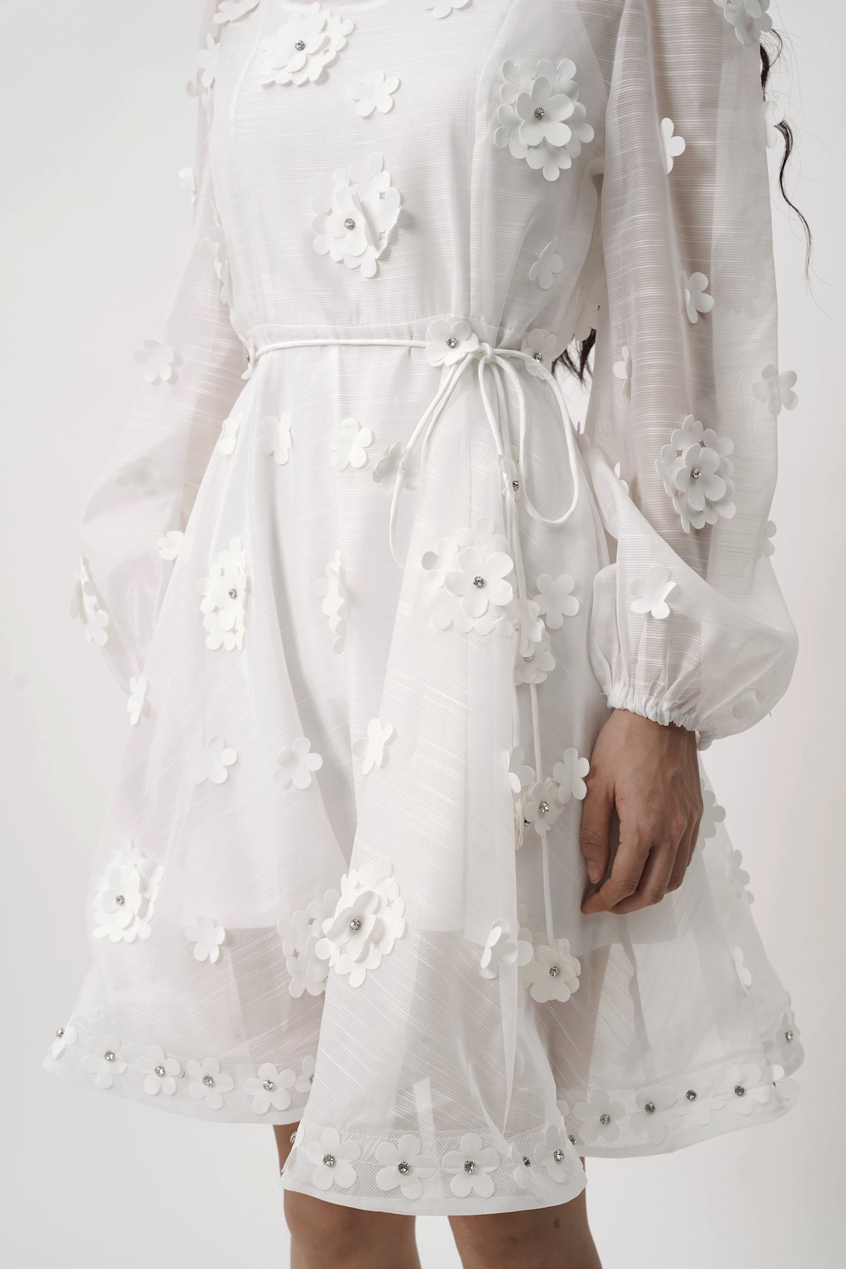 Fumee Dress In White