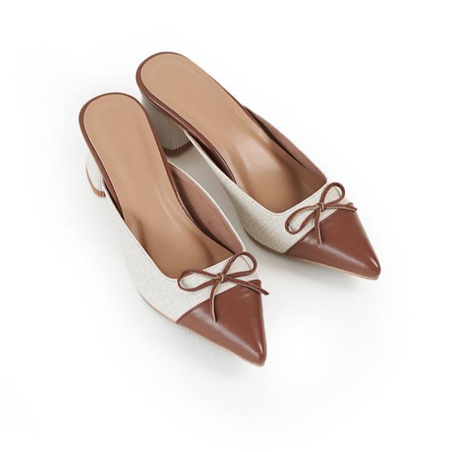 Dania Heels In Brown