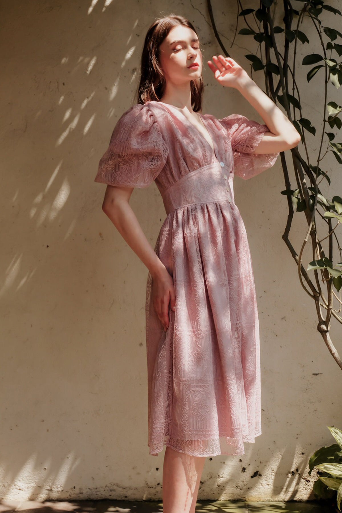 Sunnei Dress in Dusty Pink (1 LEFT)