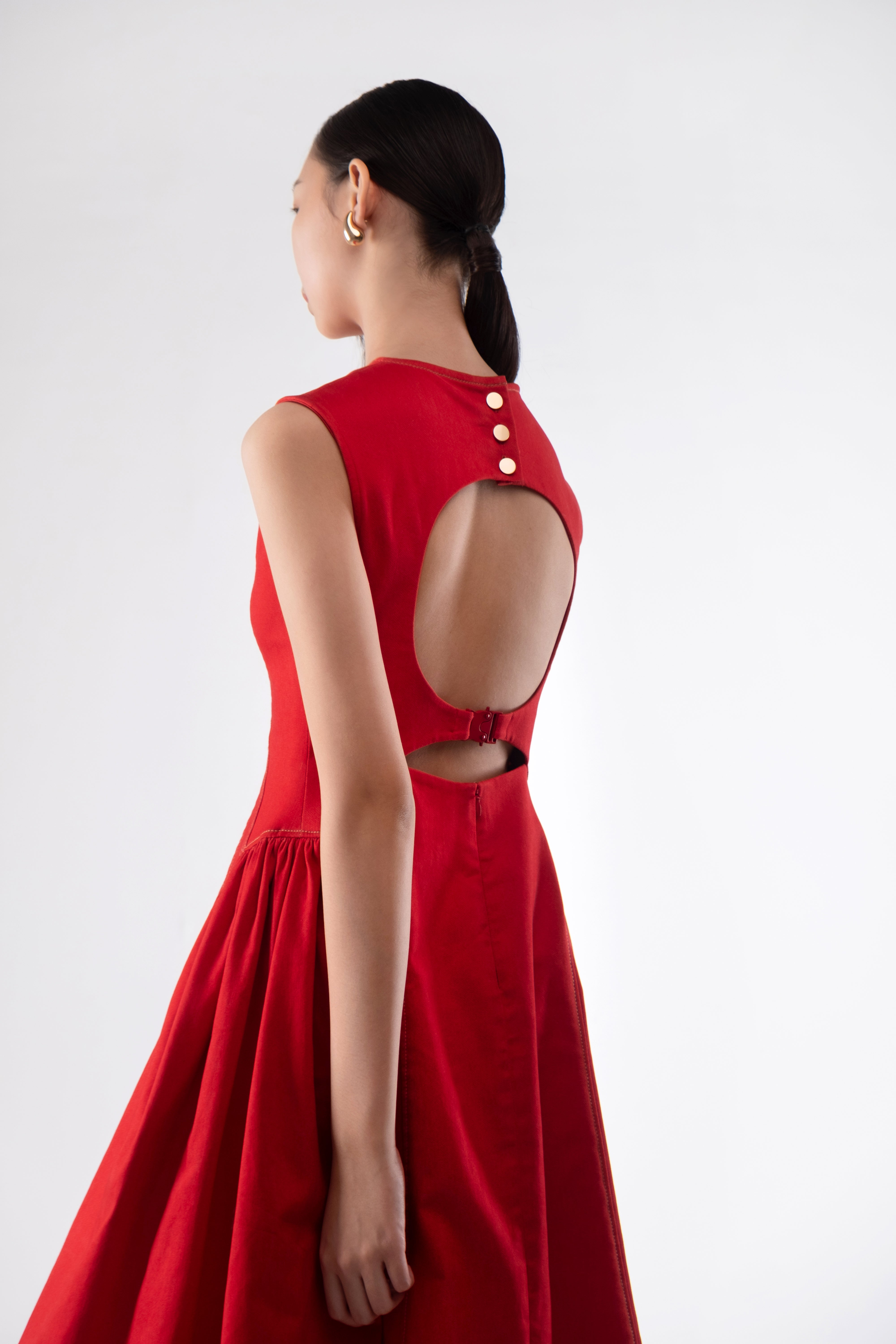 Killian Dress In Red