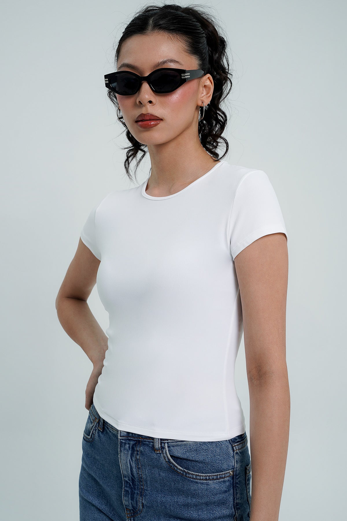 Everyday T-shirt in White - Restock