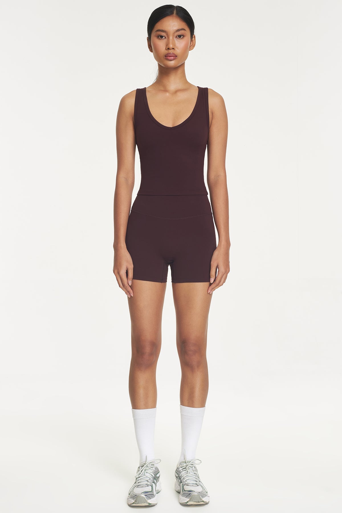 Agile Shorts in Plum
