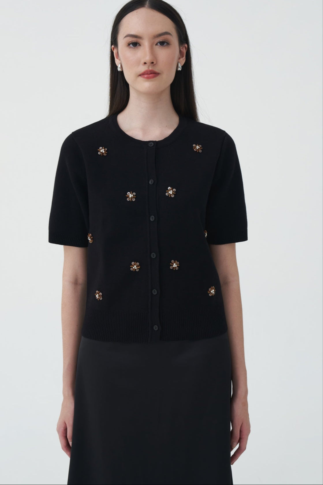 Elora Black Top