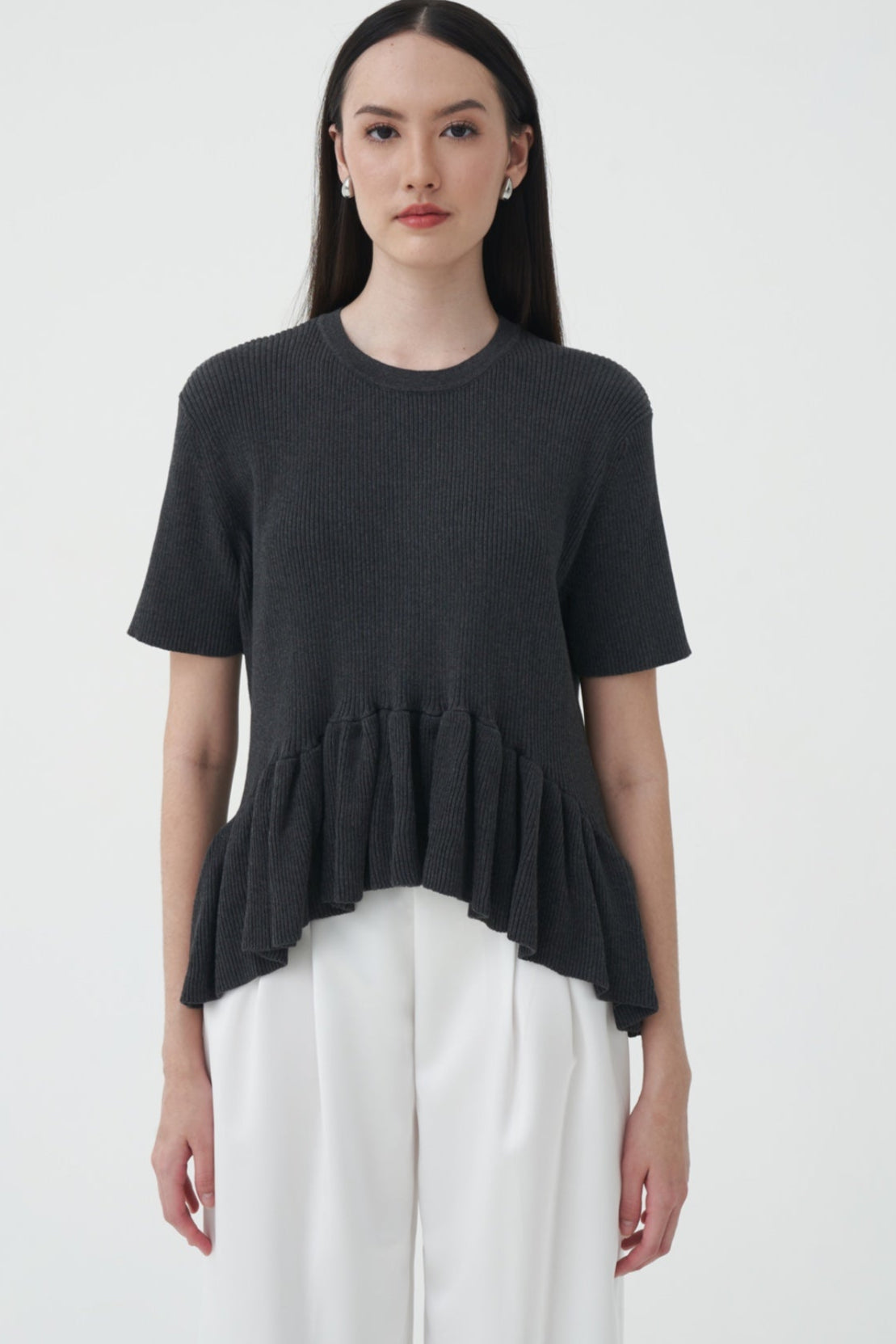 Rhaela Grey Top