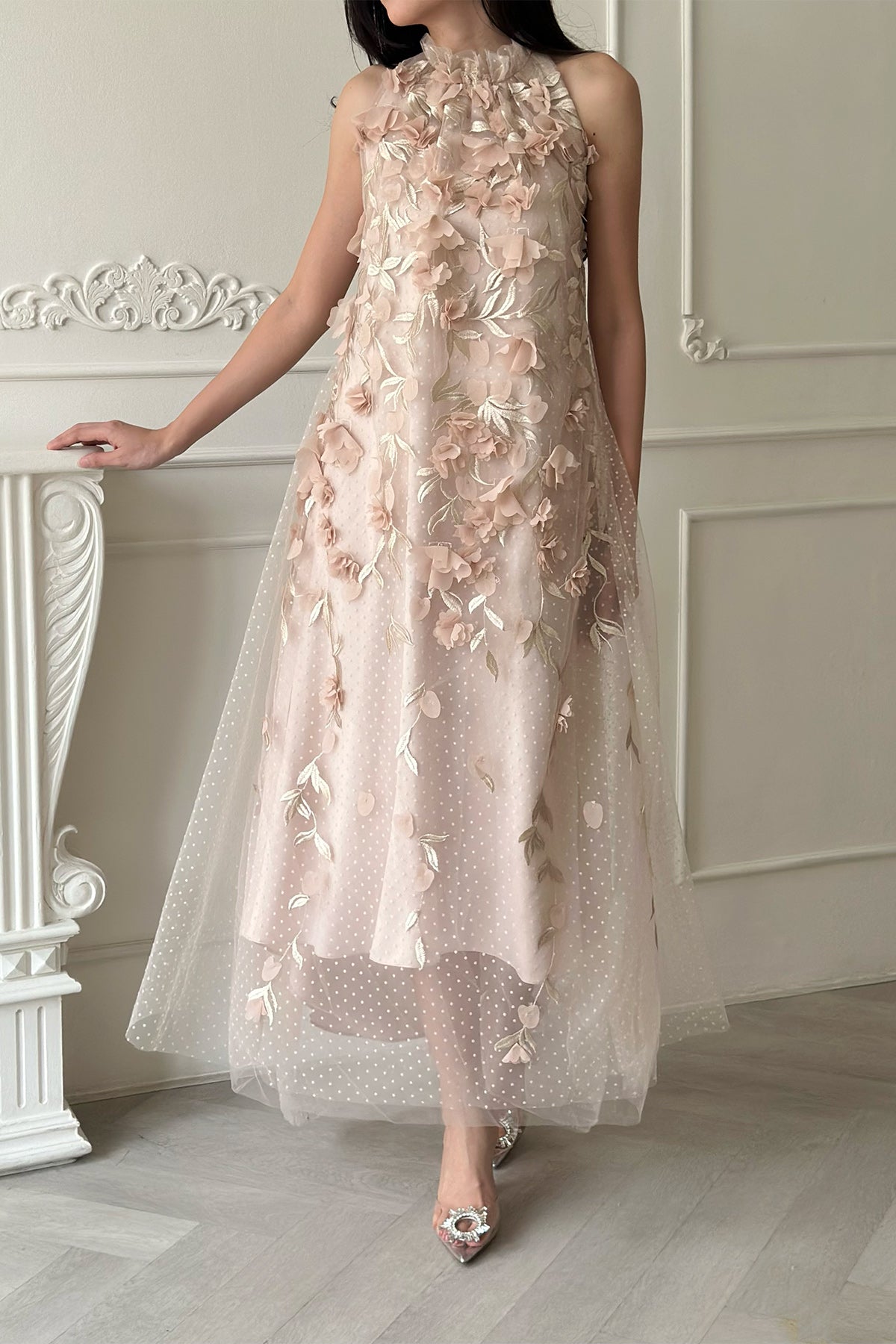 Daisy Dress In Rose Garden