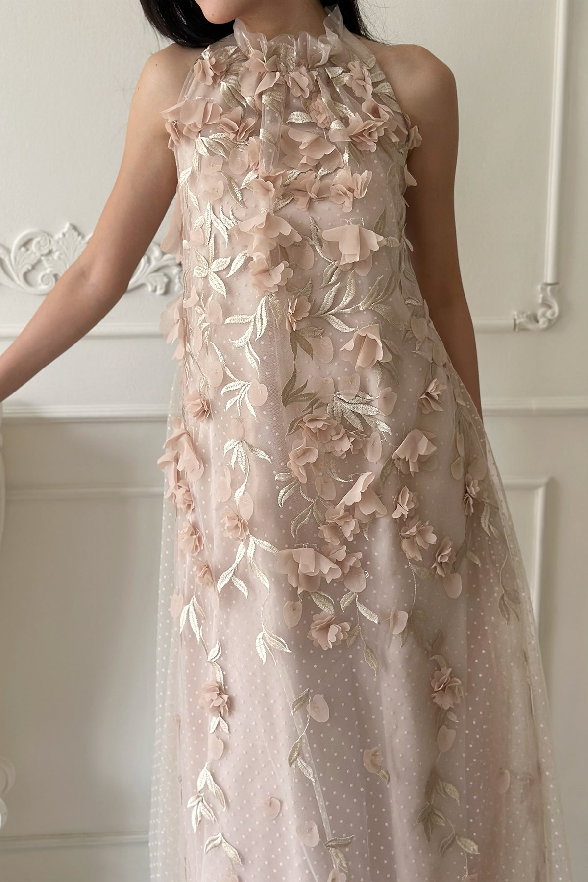 Daisy Dress In Rose Garden