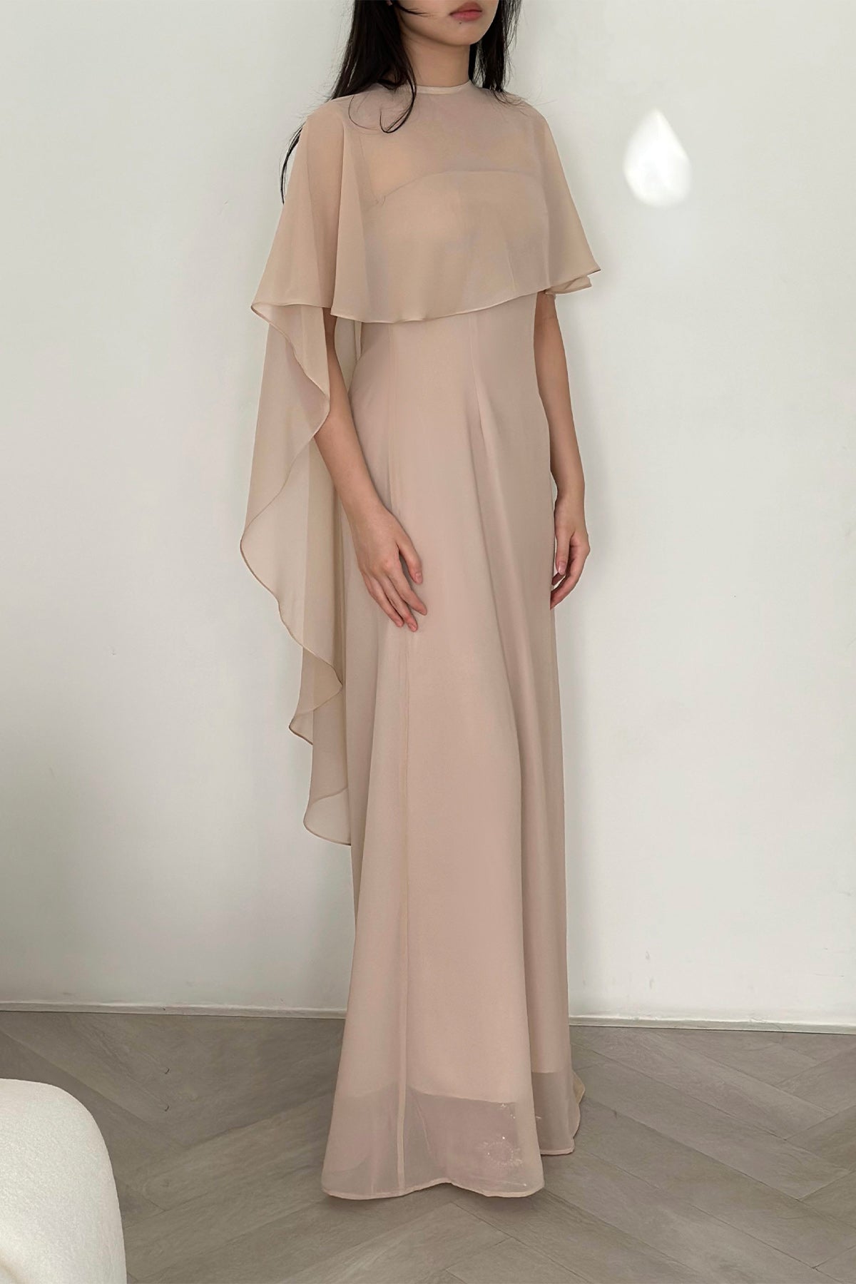 Maisy Dress In Nude