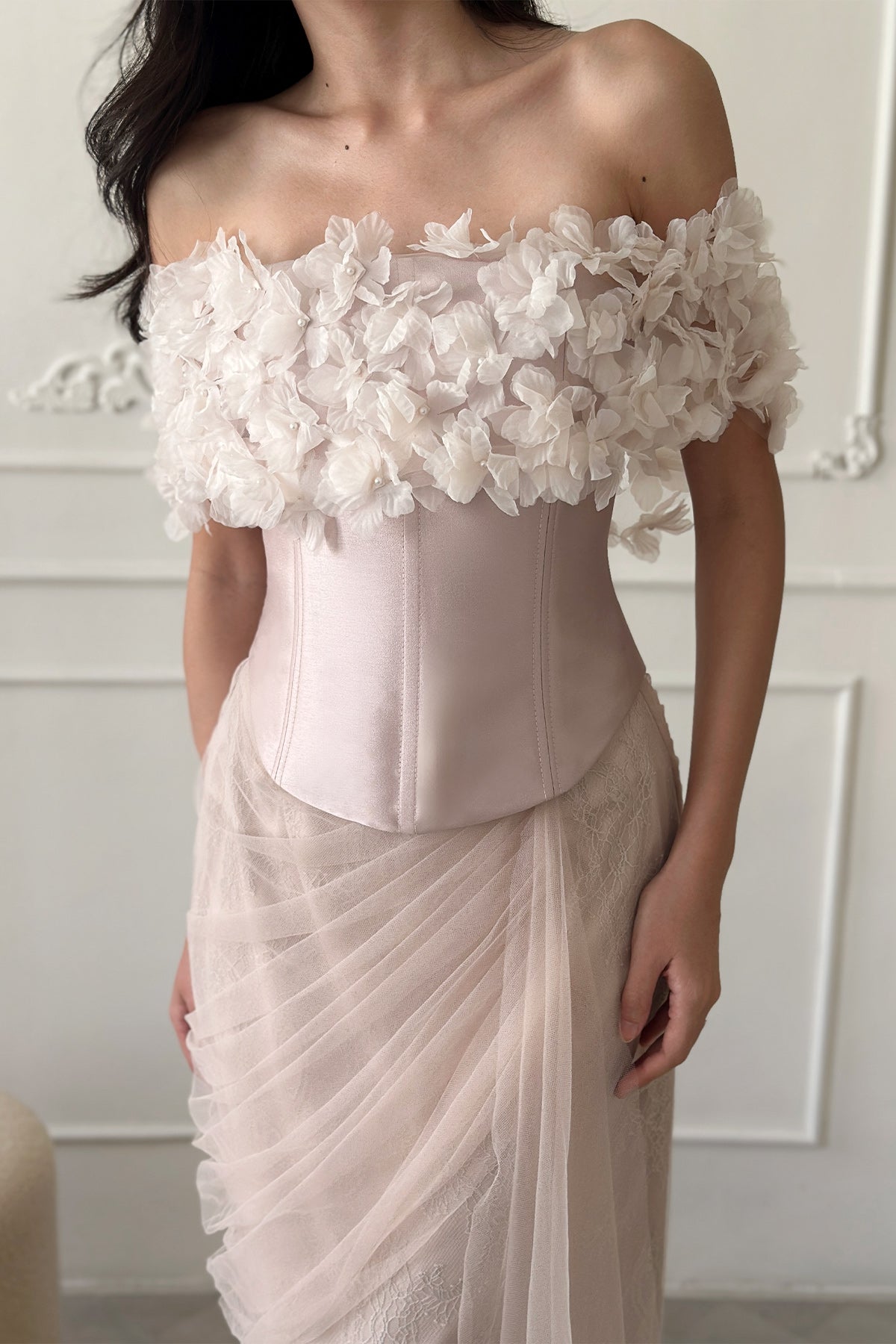 Valerie Top With Aurora Skirt in Pink