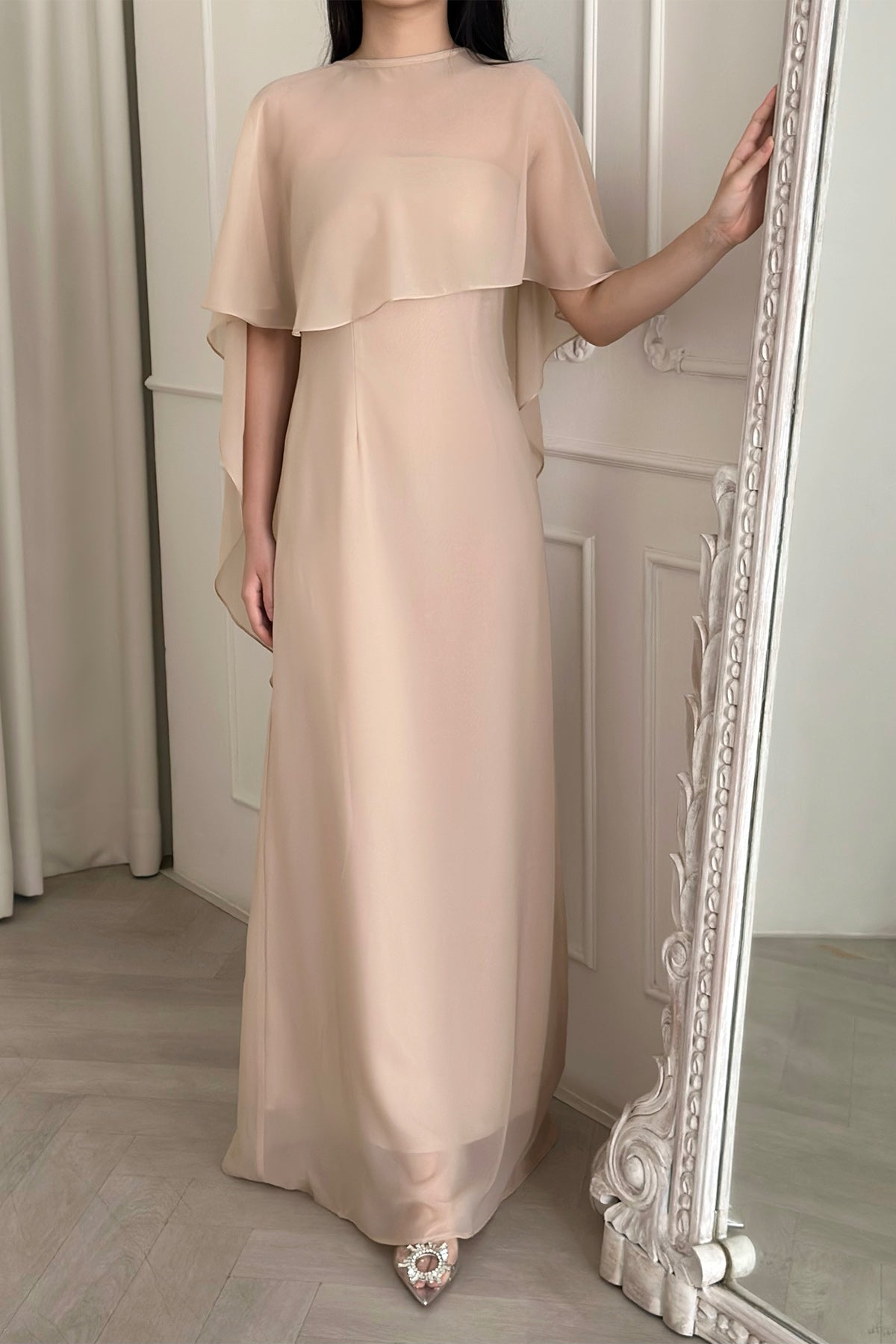 Maisy Dress In Nude