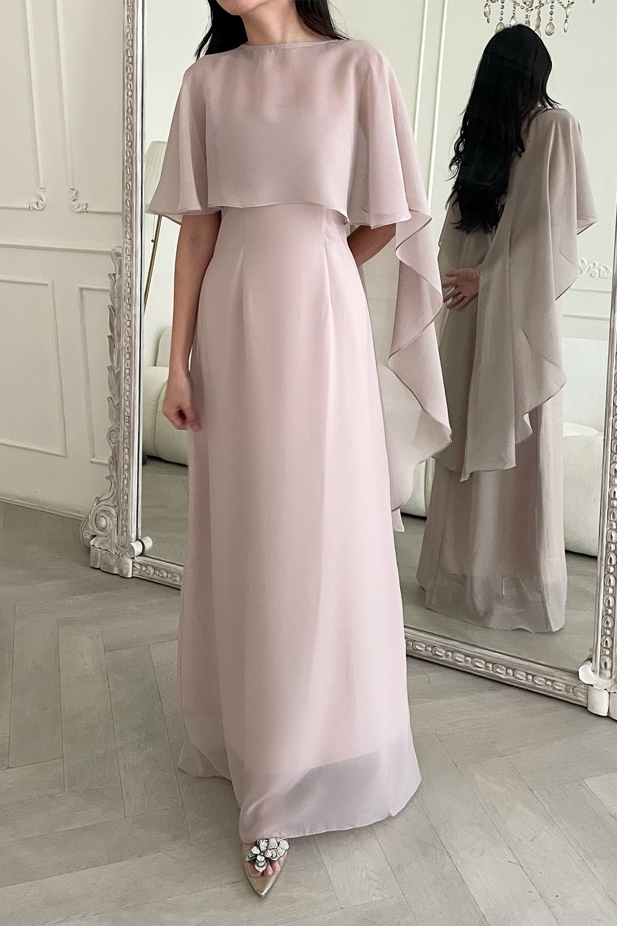 Maisy Dress In Mauve