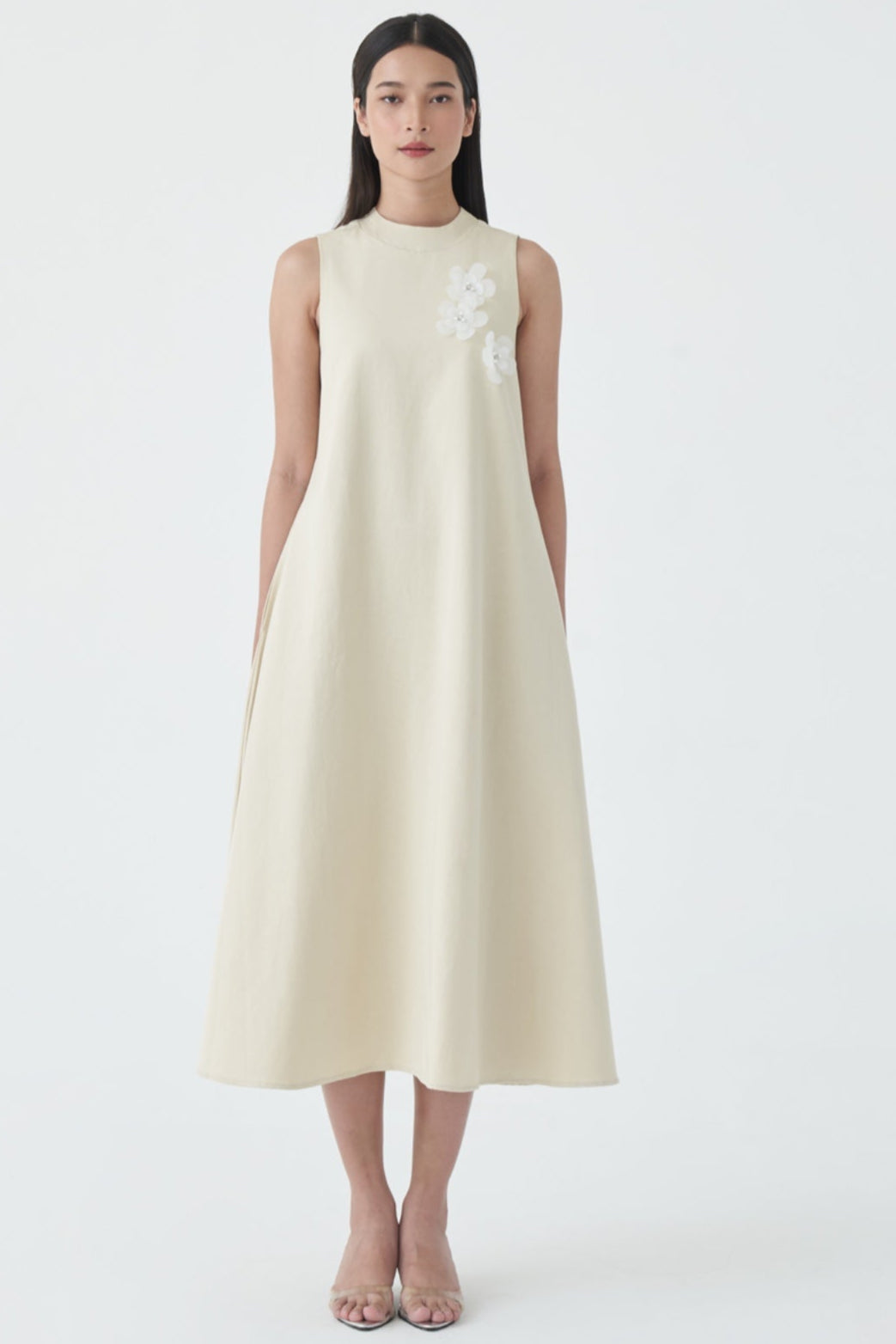 Morie Dress In Cream