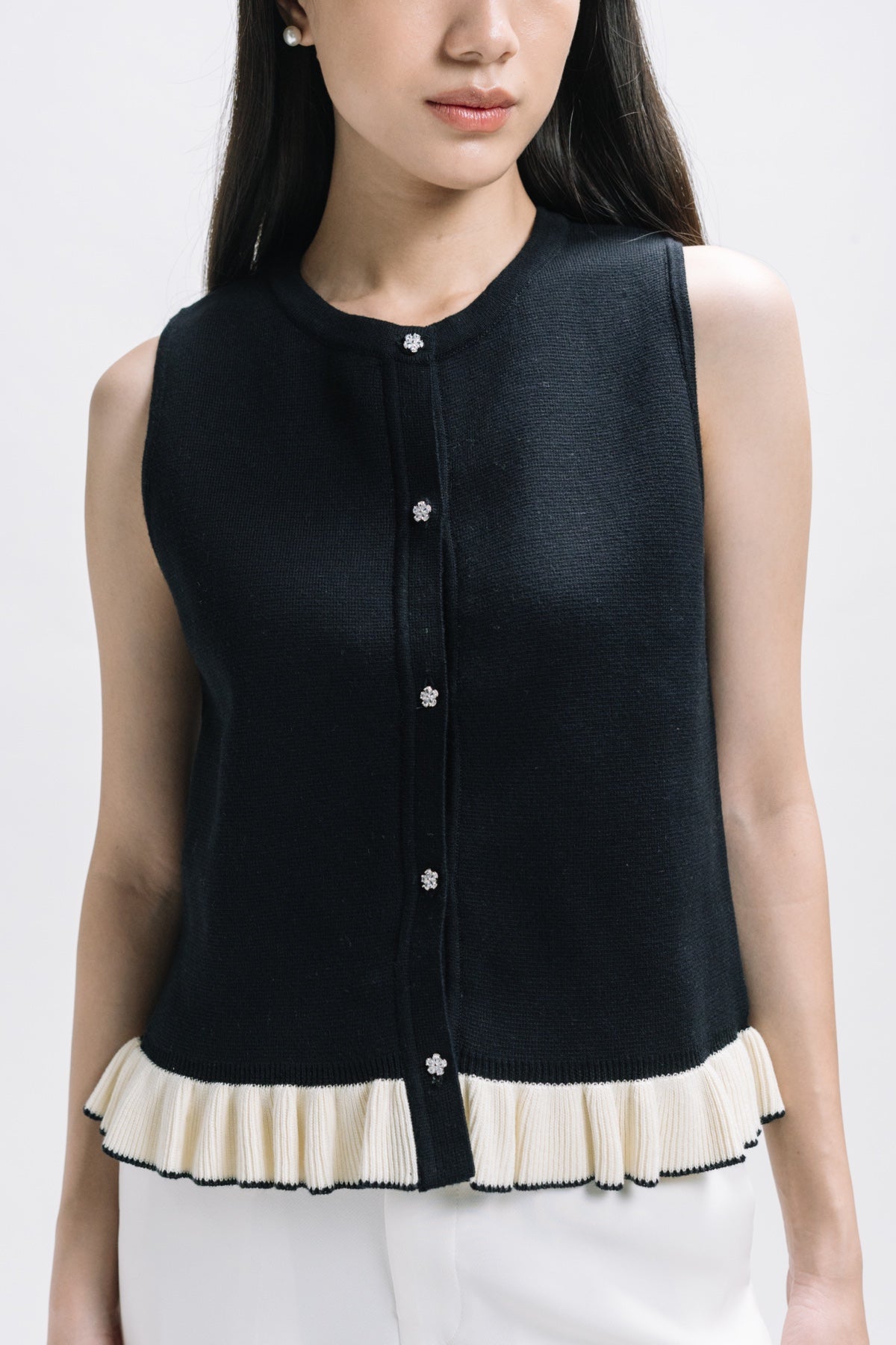 Arleta Black Top