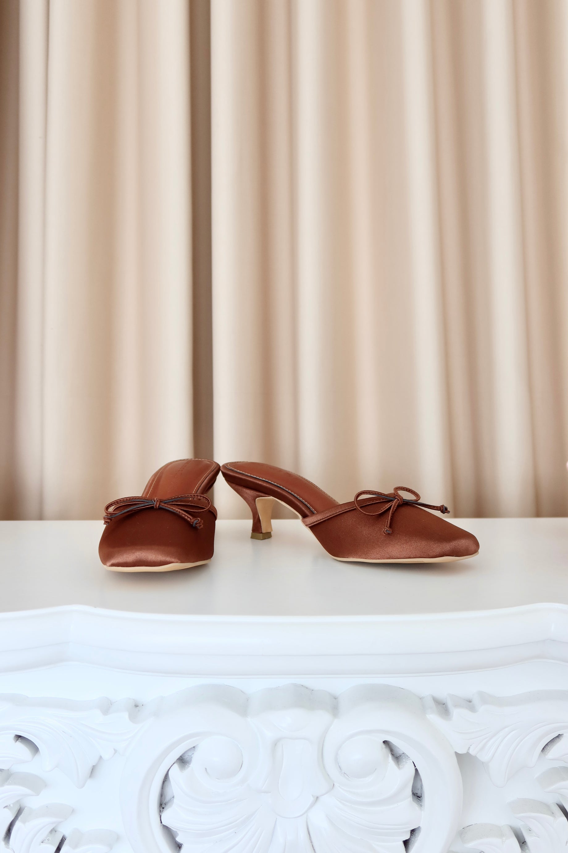 Odette Heels in Brown