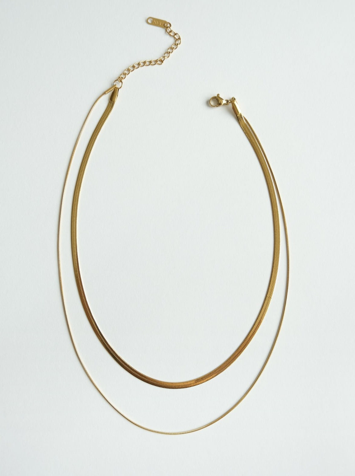 Lauren Dual Gold Necklace